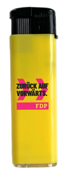 Elektronik-Einwegfeuerzeug mit Kampagnenlogo (50 Stk.)